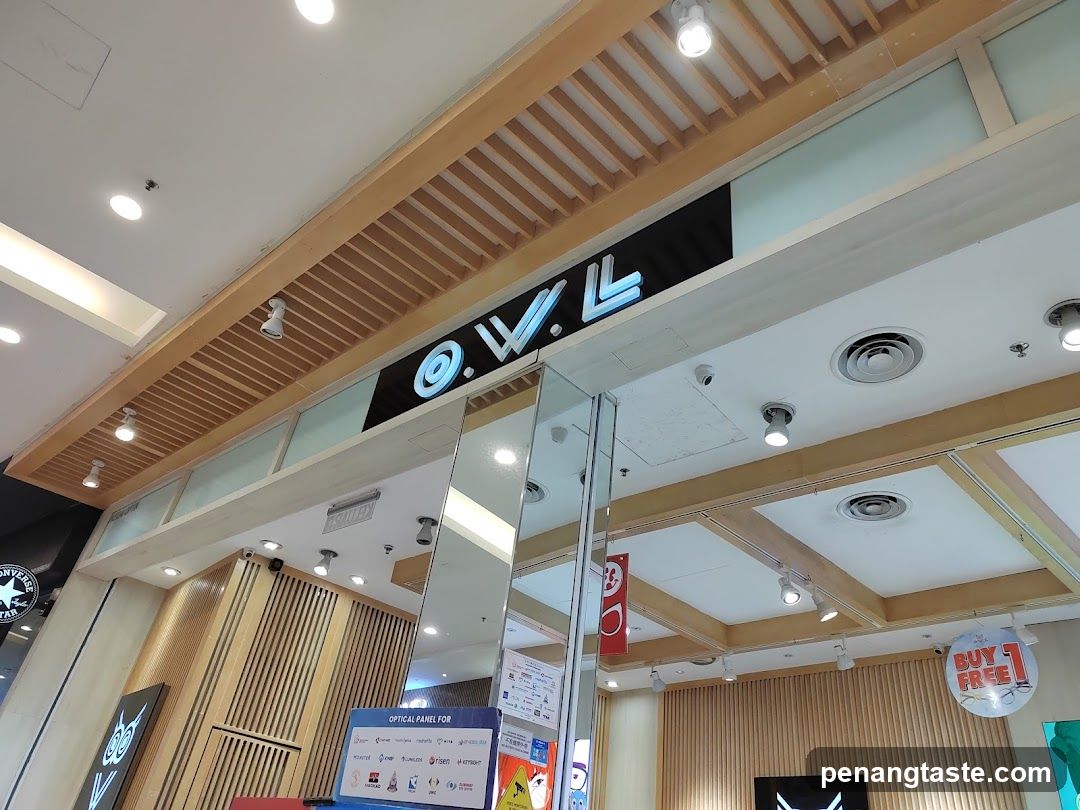 Interior of a shopping mall