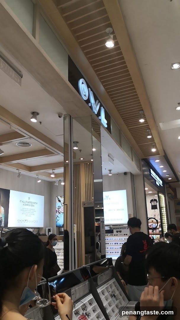 Interior of retail store