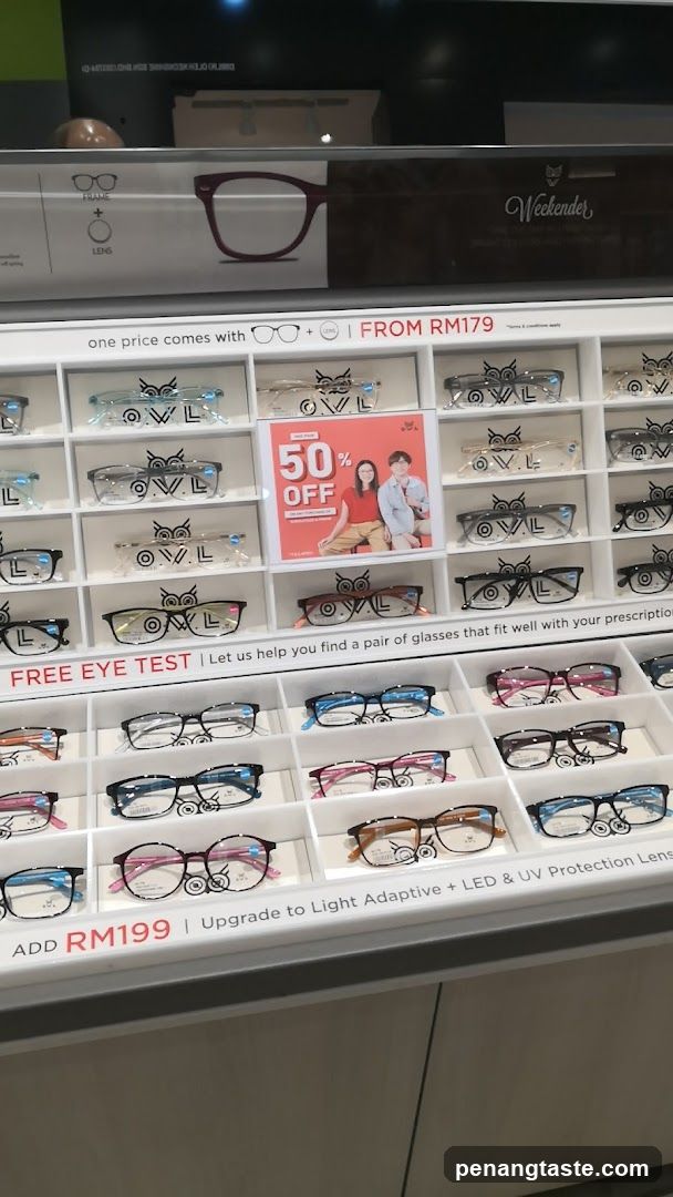 Glasses Display Shelf