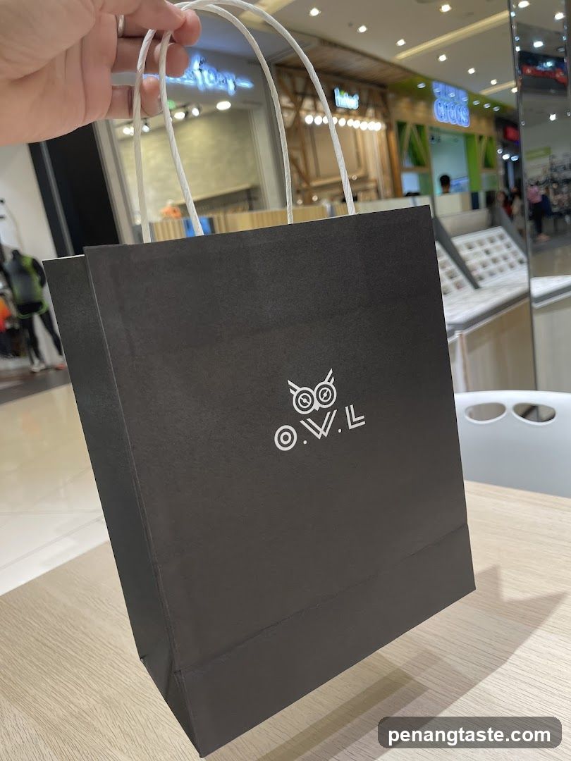 Shopping Bag in Mall Interior