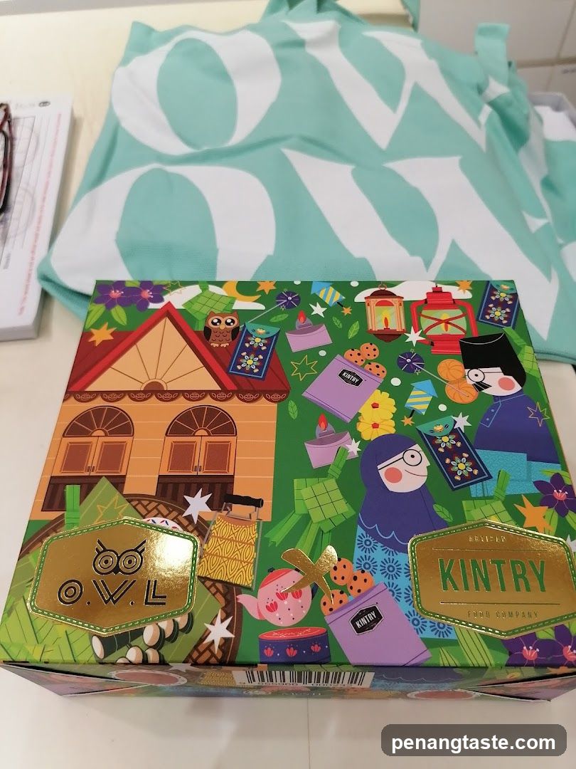 O.W.L. and Kintry Food Company Box