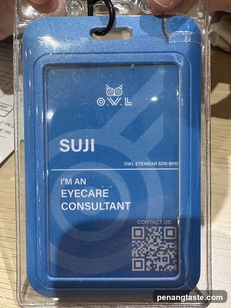 Owl Eyewear SDN BHD Staff ID Badge