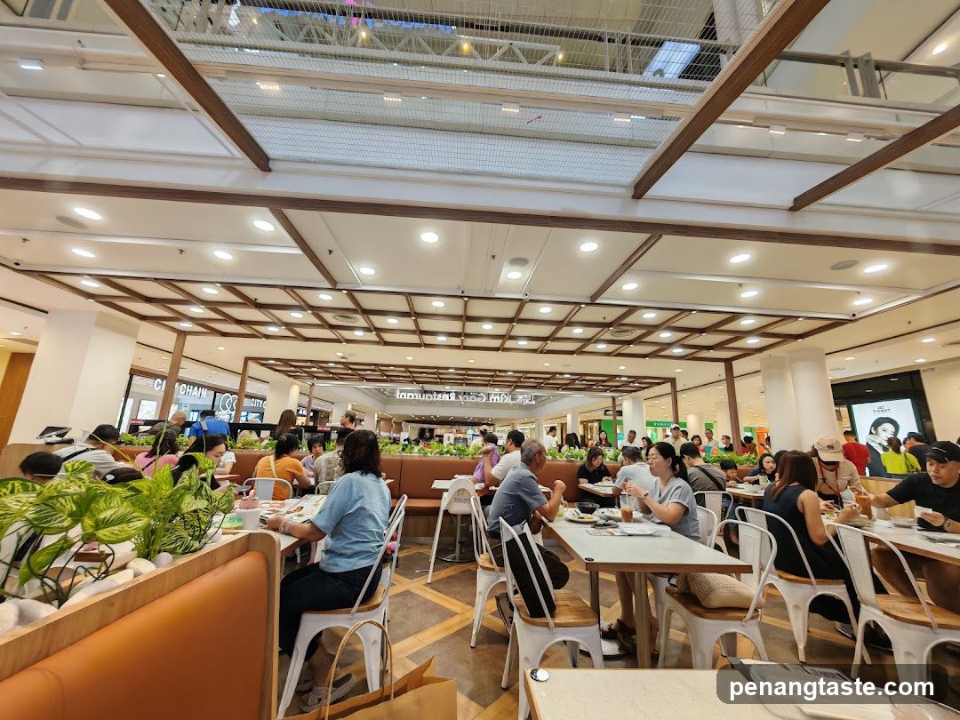 Shopping Mall Food Court Interior