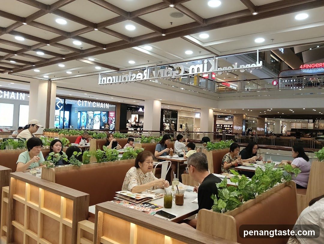 Shopping Mall Food Court Interior