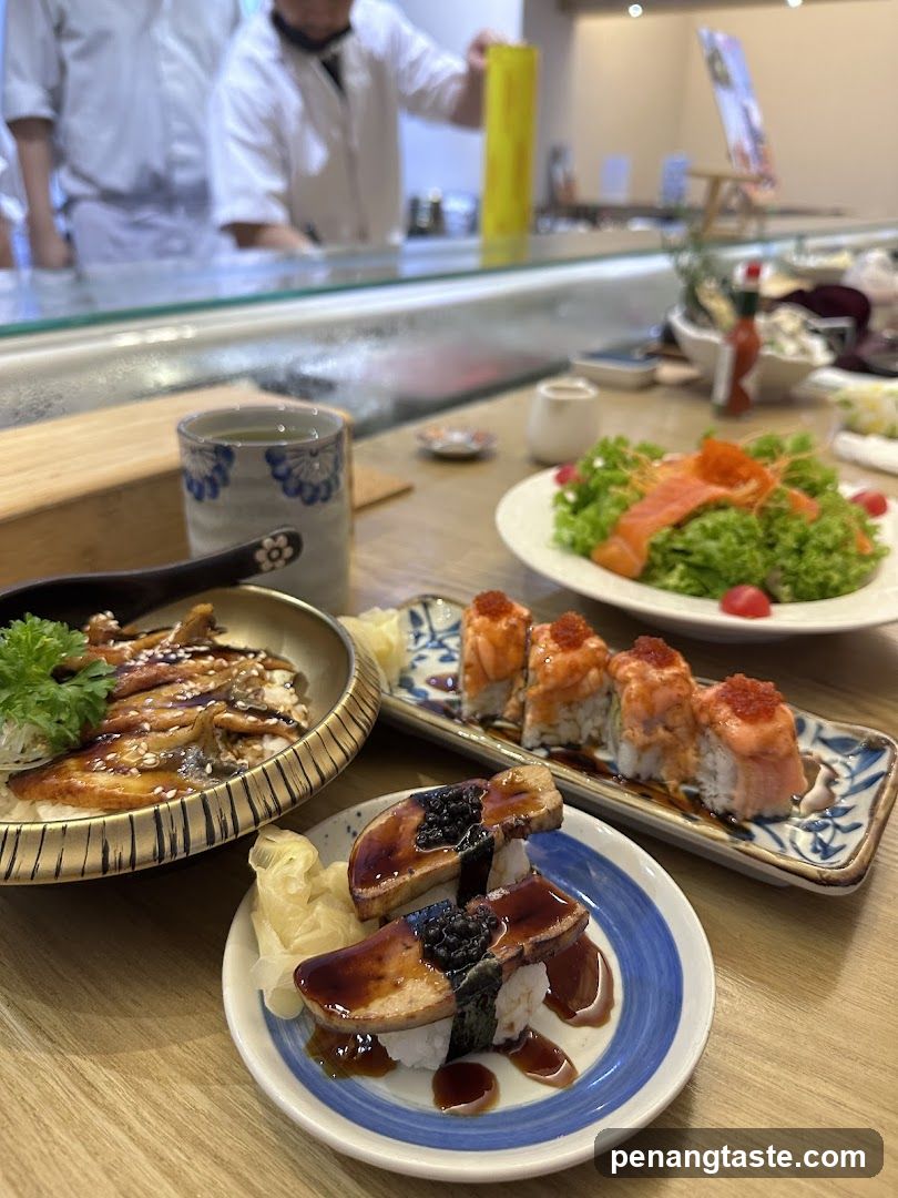 Sushi and Salad