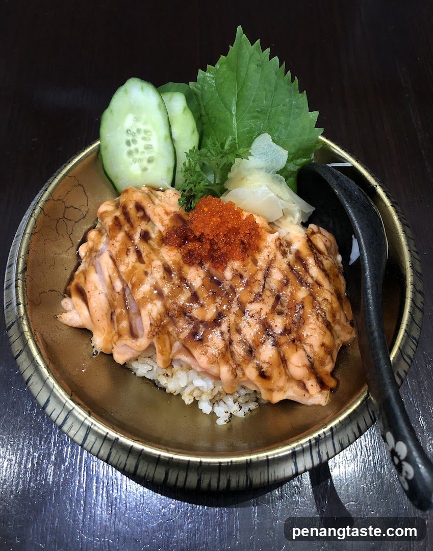 Salmon Donburi
