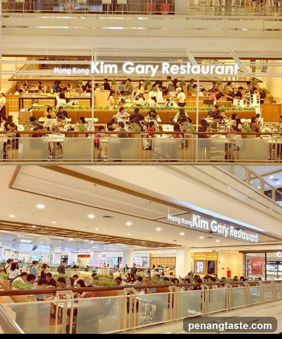 Hong Kong Kim Gary Restaurant interior view