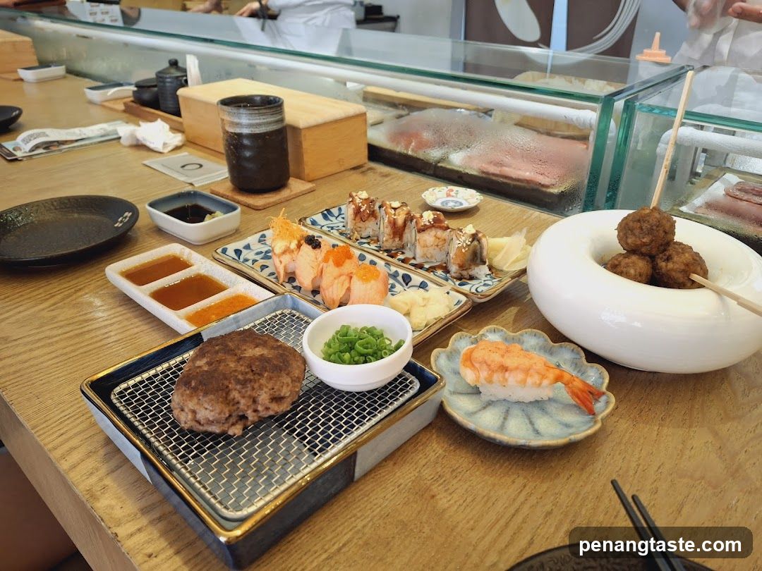 Sushi and Meatballs