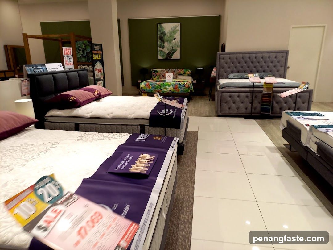 Bedroom furniture showroom