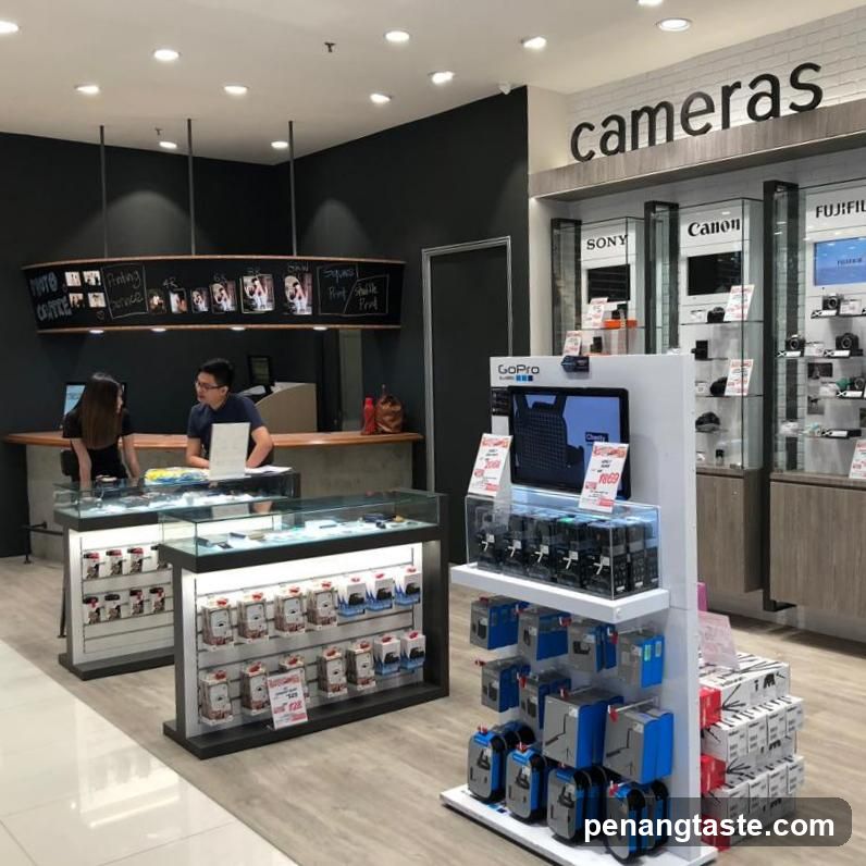 Camera Store Interior