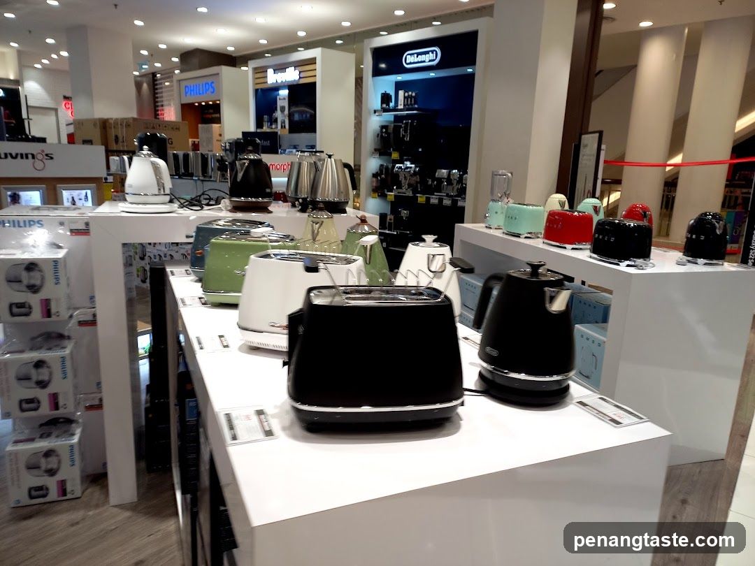 Electronics Store Interior