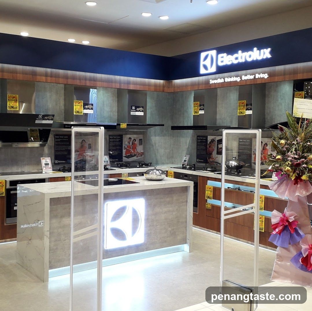Electrolux showroom interior