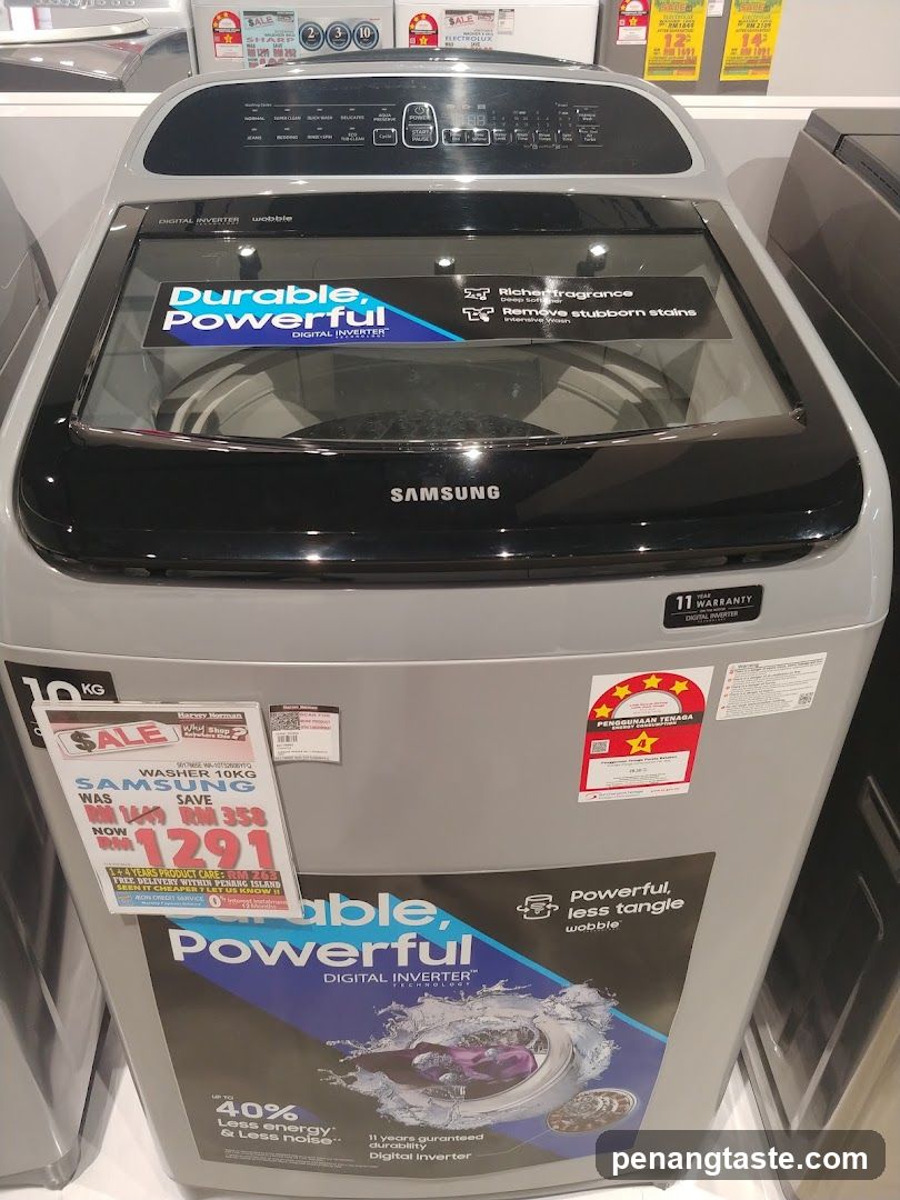 Samsung Washing Machine Display