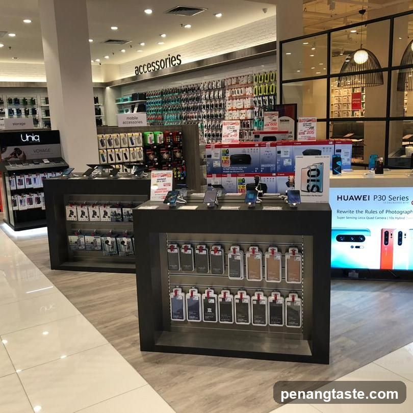 Electronics Store Interior
