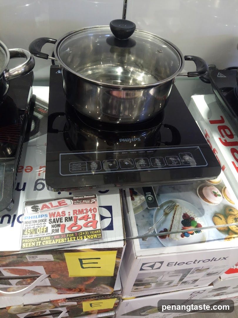 Electrolux and Philips kitchen appliances on display