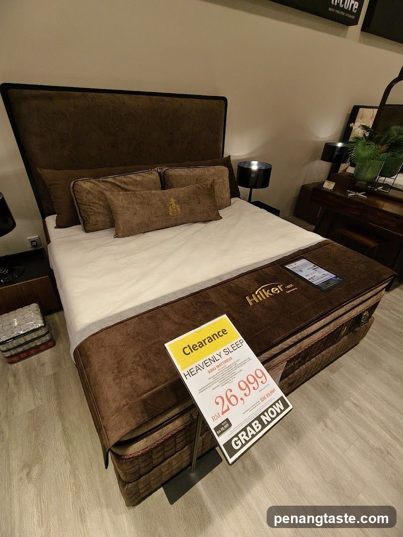 Bedroom Display in Retail Store