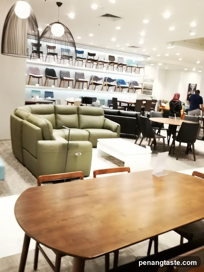 Interior furniture showroom