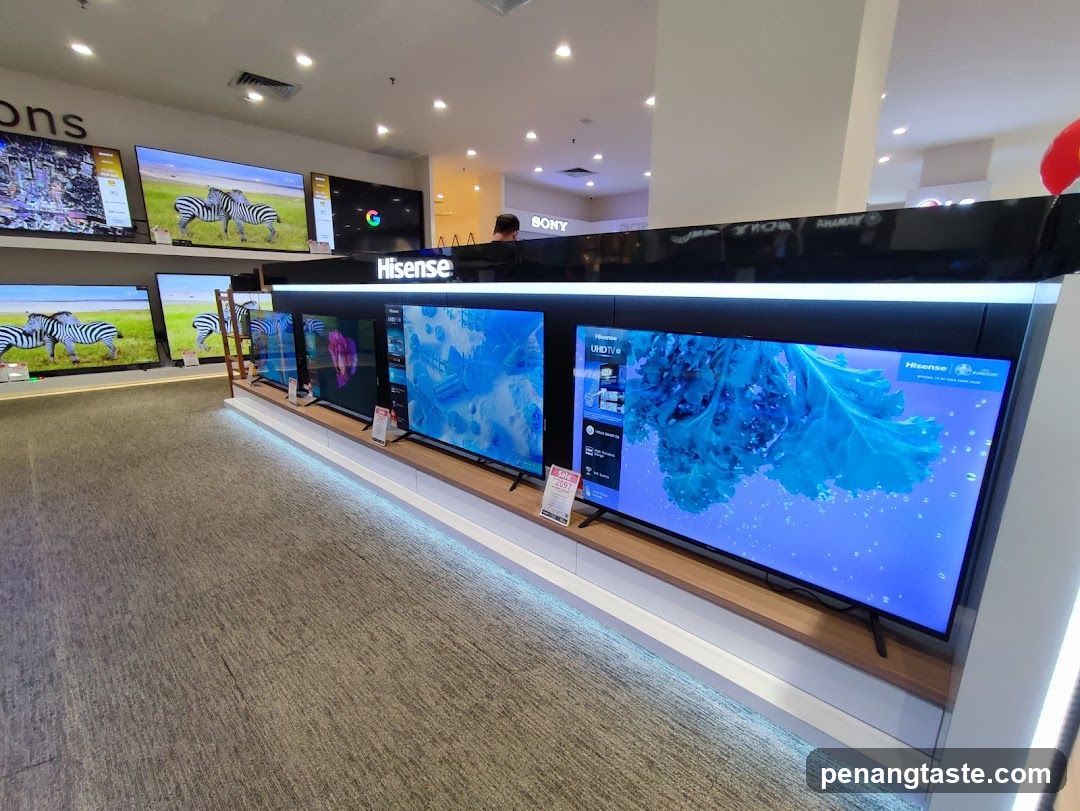 Electronics Store Display
