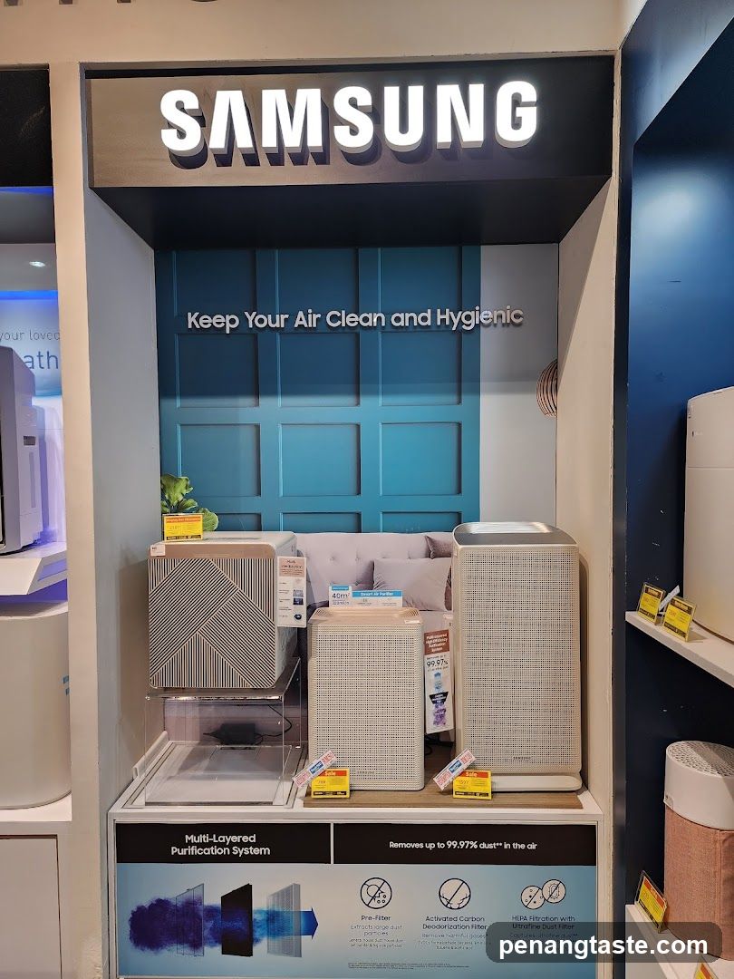 Samsung Air Purifier Display