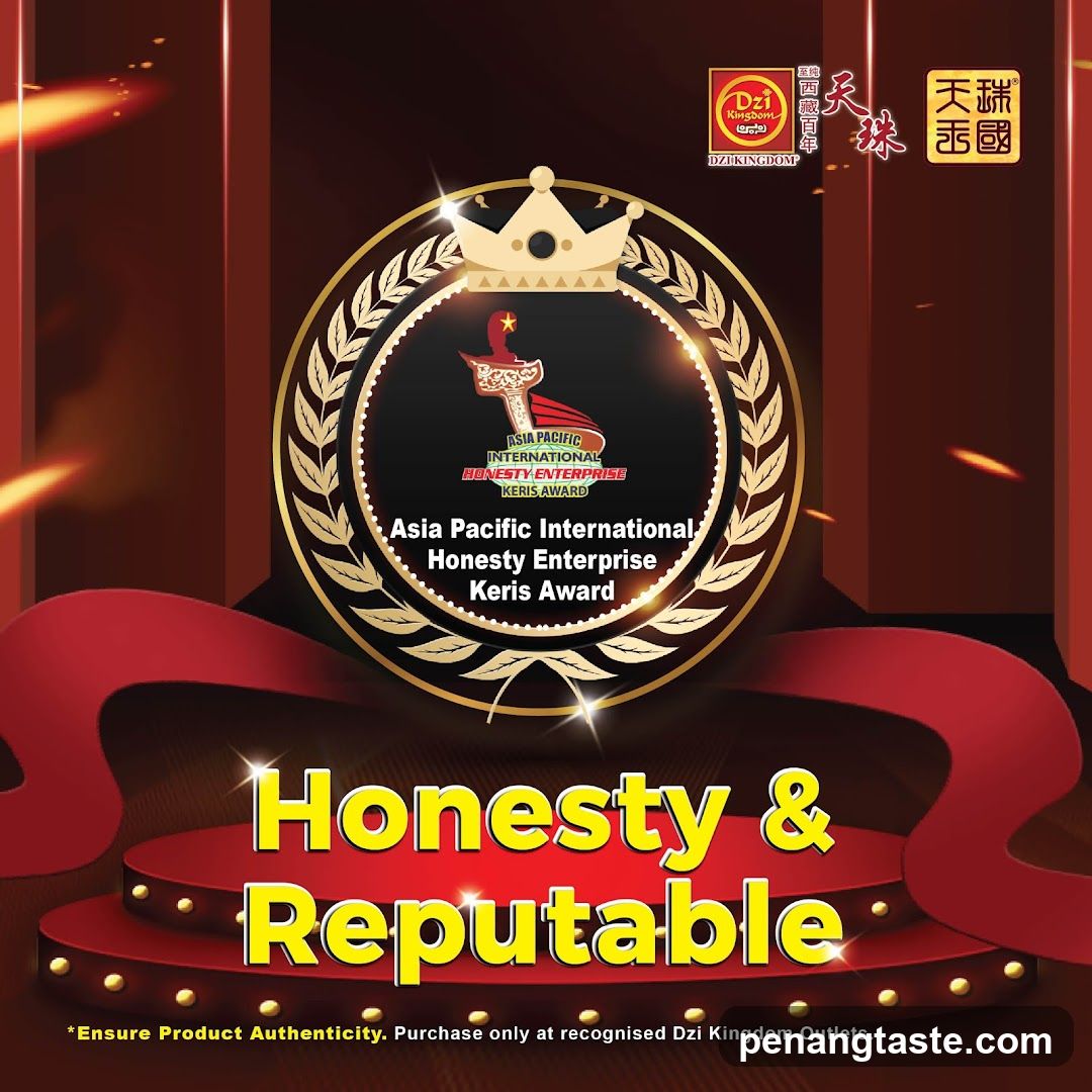 Dzi Kingdom Asia Pacific International Honesty Enterprise Keris Award Advertisement