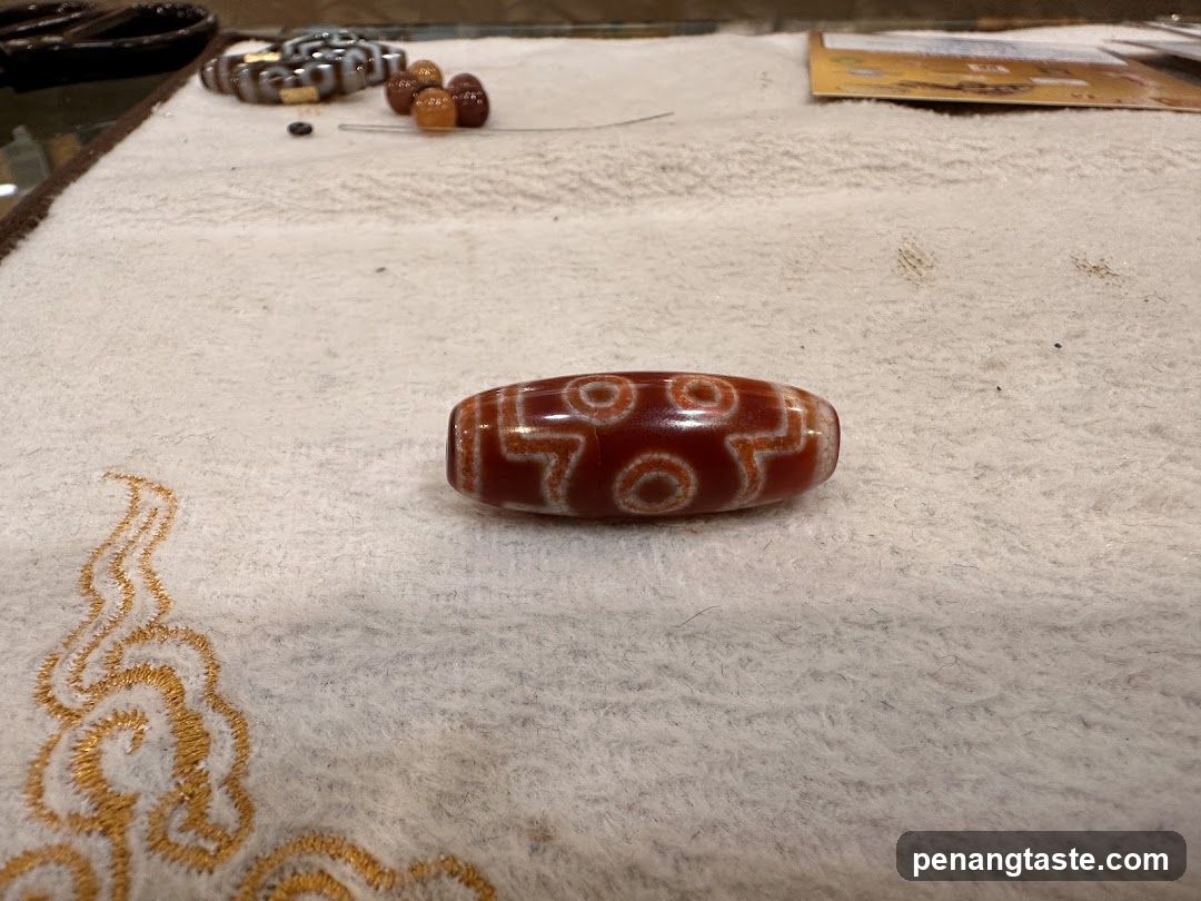 Tibetan Buddhist Bead on Display