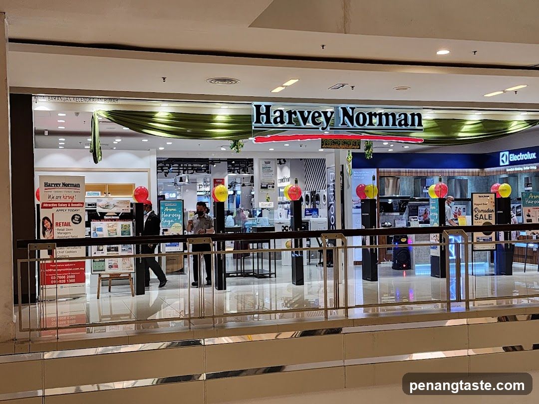 Harvey Norman Storefront View