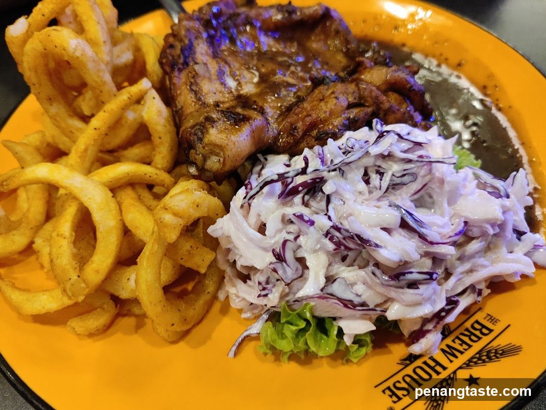 Food Plate at The Brew House
