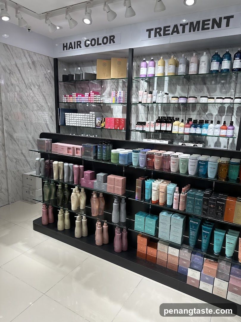Hair Care Store Interior