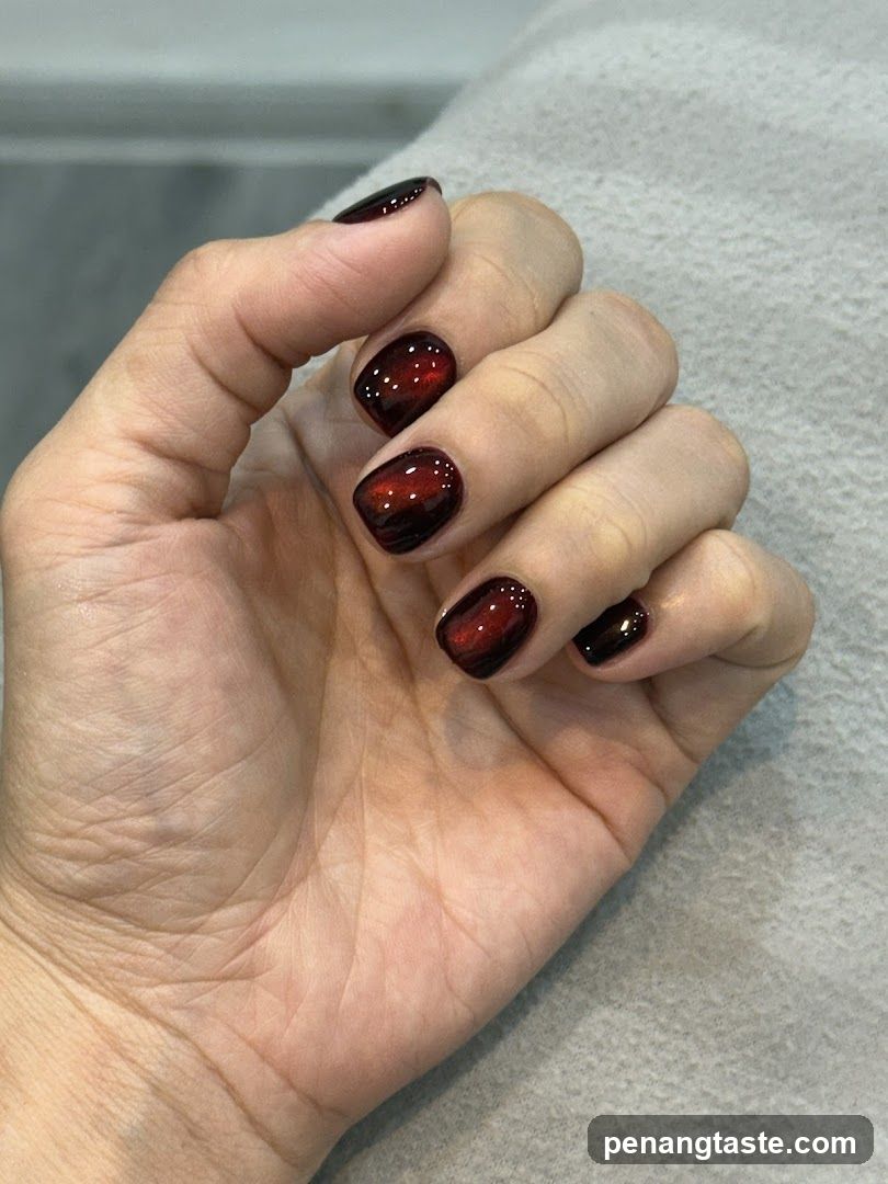 Hand with Nail Art