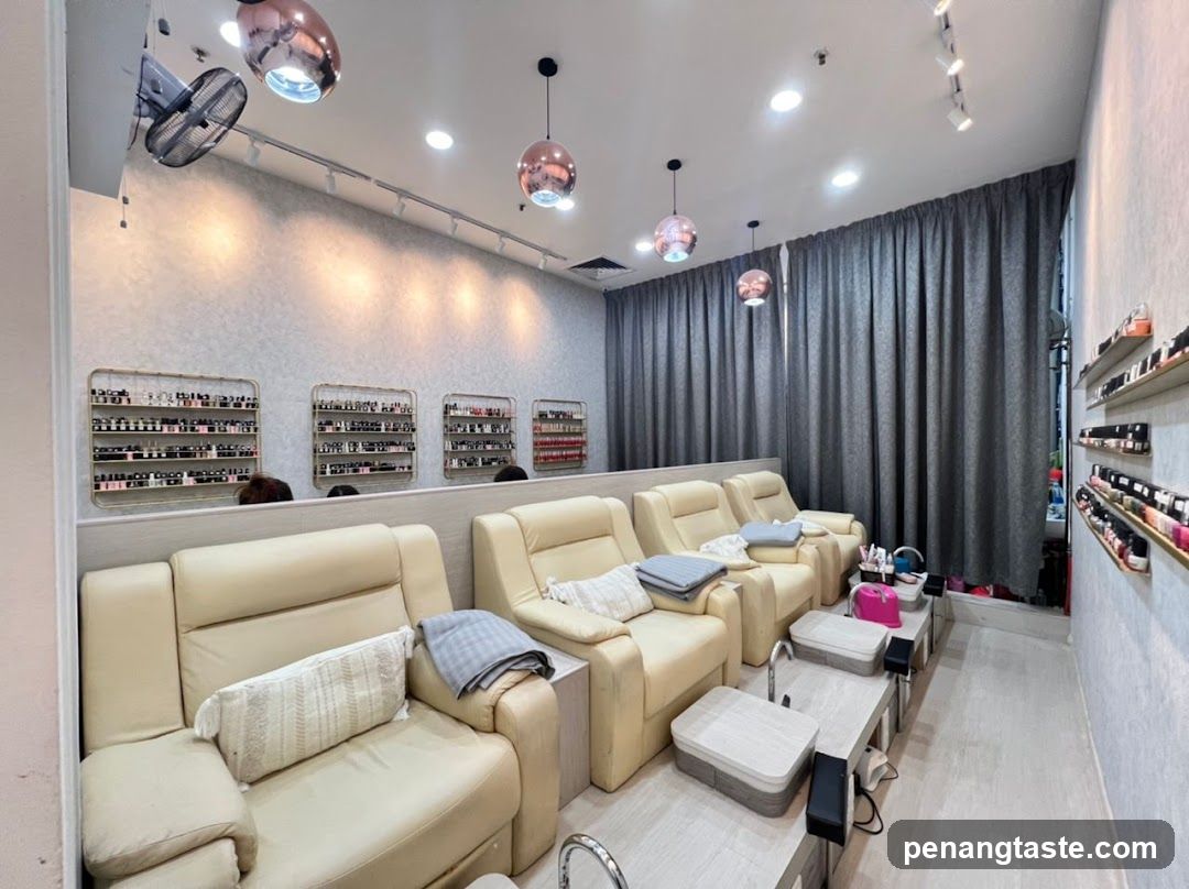 Nail Salon Interior