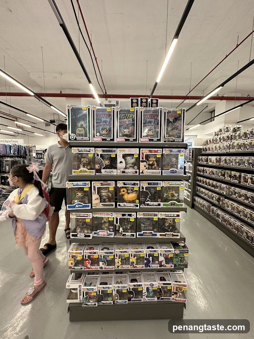 Store Interior with Funko Pop Displays