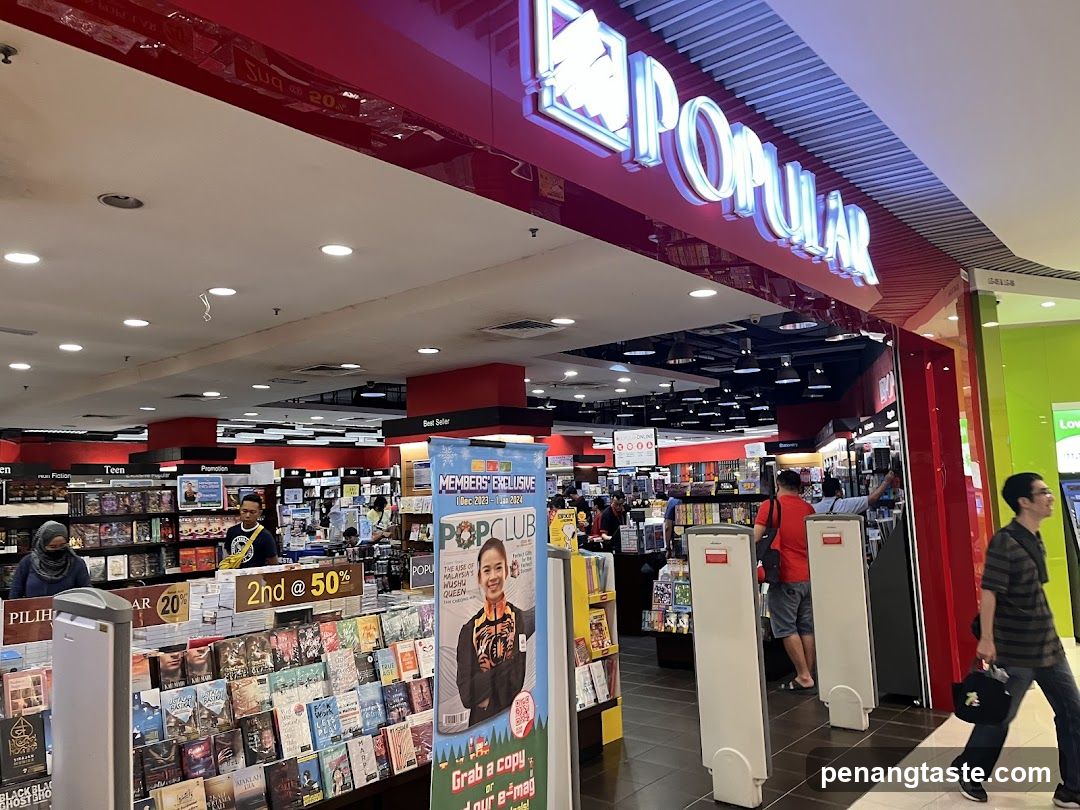 Popular Bookstore Interior