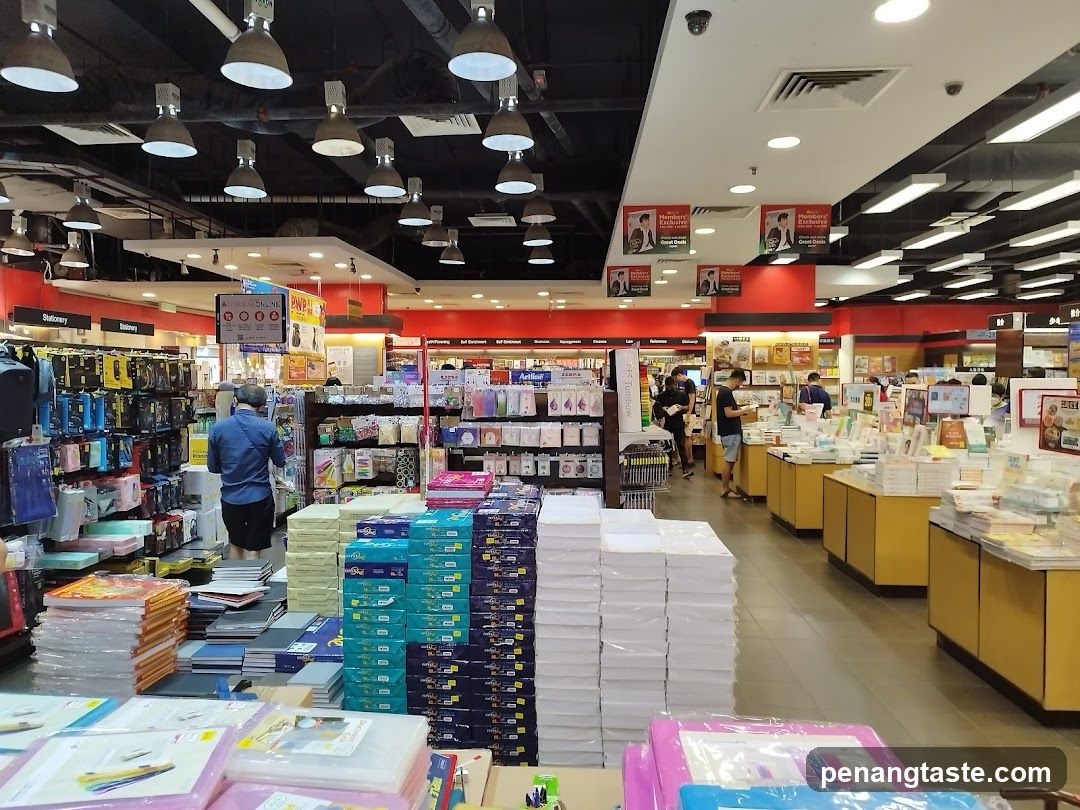 Interior of a retail store