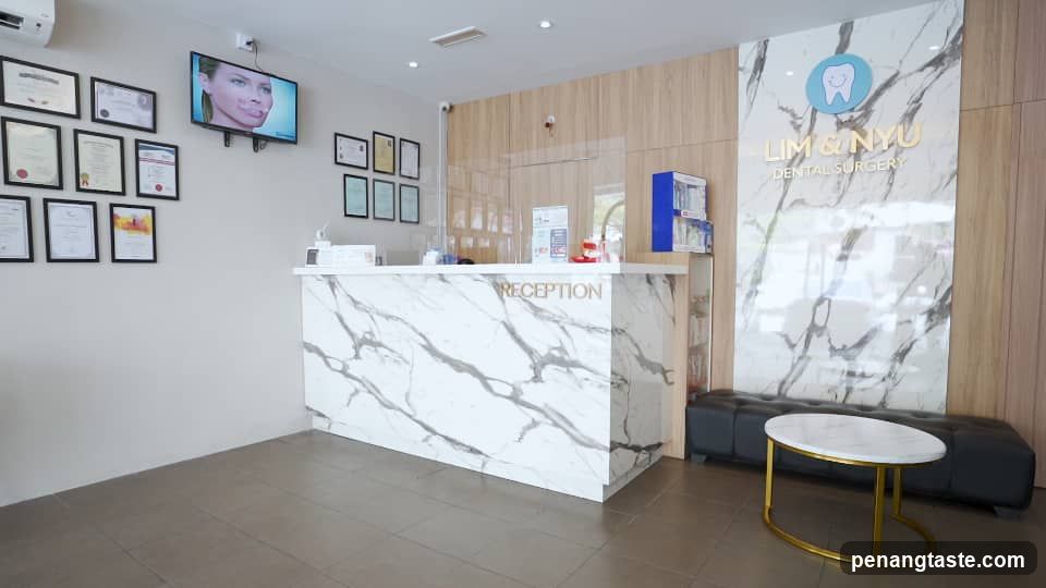 Dental Office Reception Area