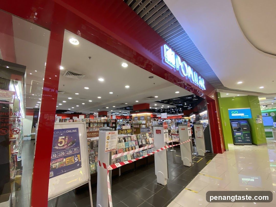 Popular Bookstore Entrance