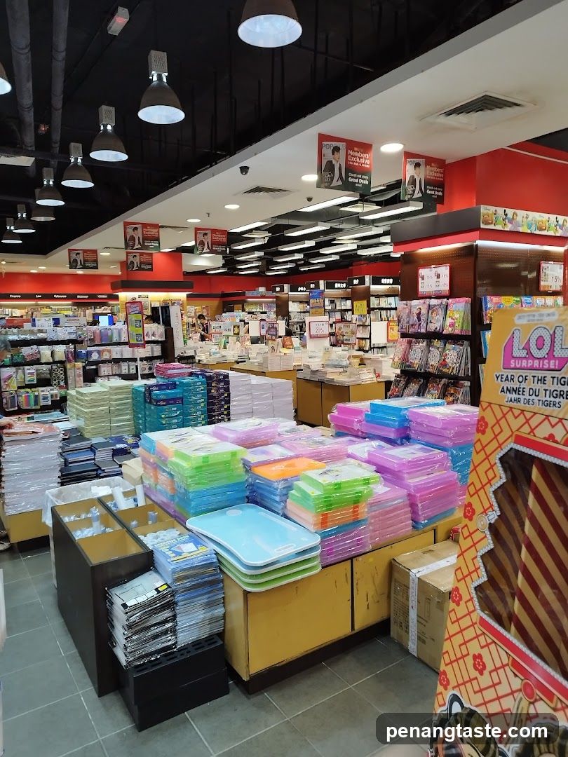 Interior of a retail store