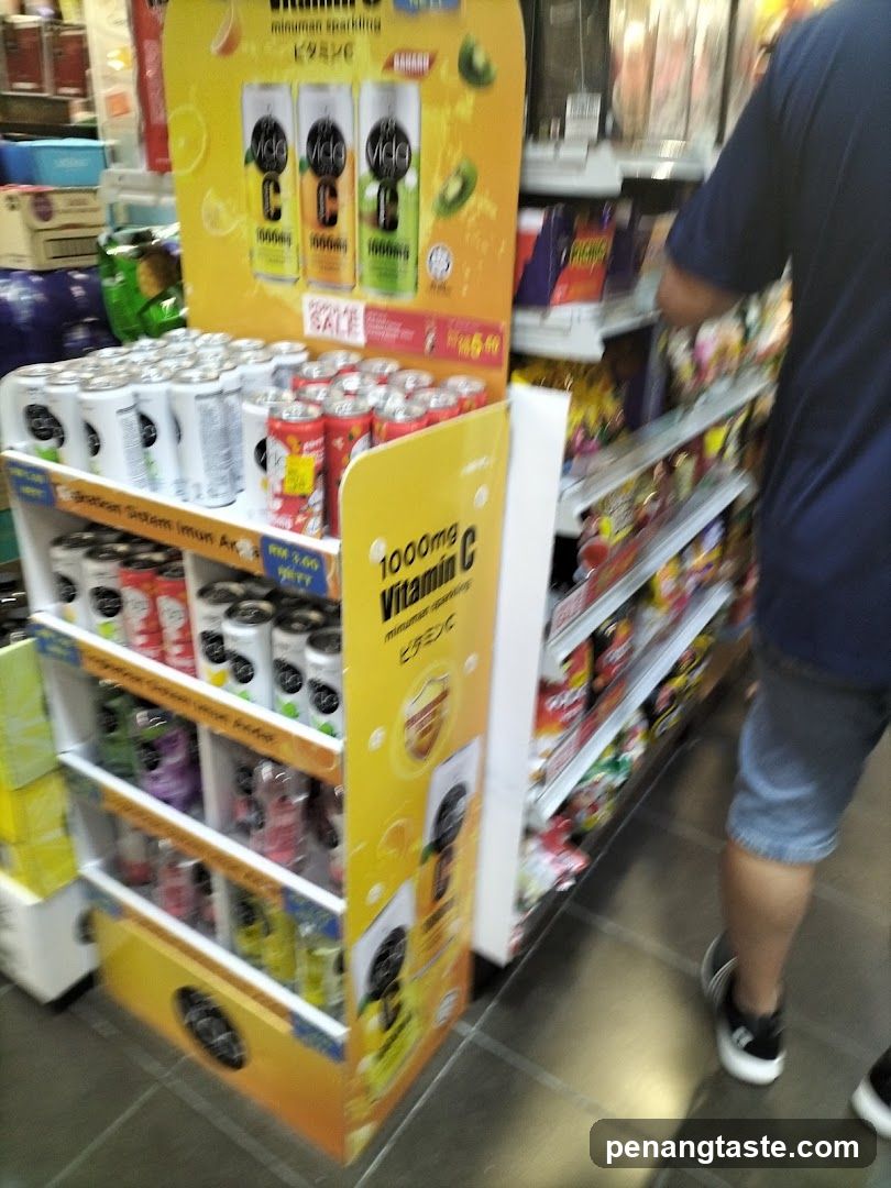 Store Interior Beverage Section
