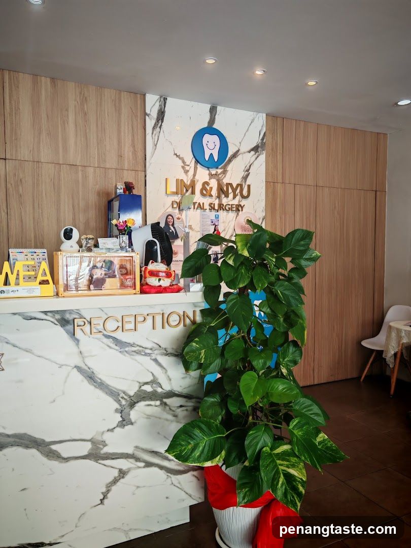 Reception Area of Lim & Nyu Dental Surgery