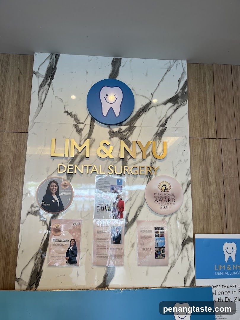 Lim & Nyu Dental Surgery Display Wall