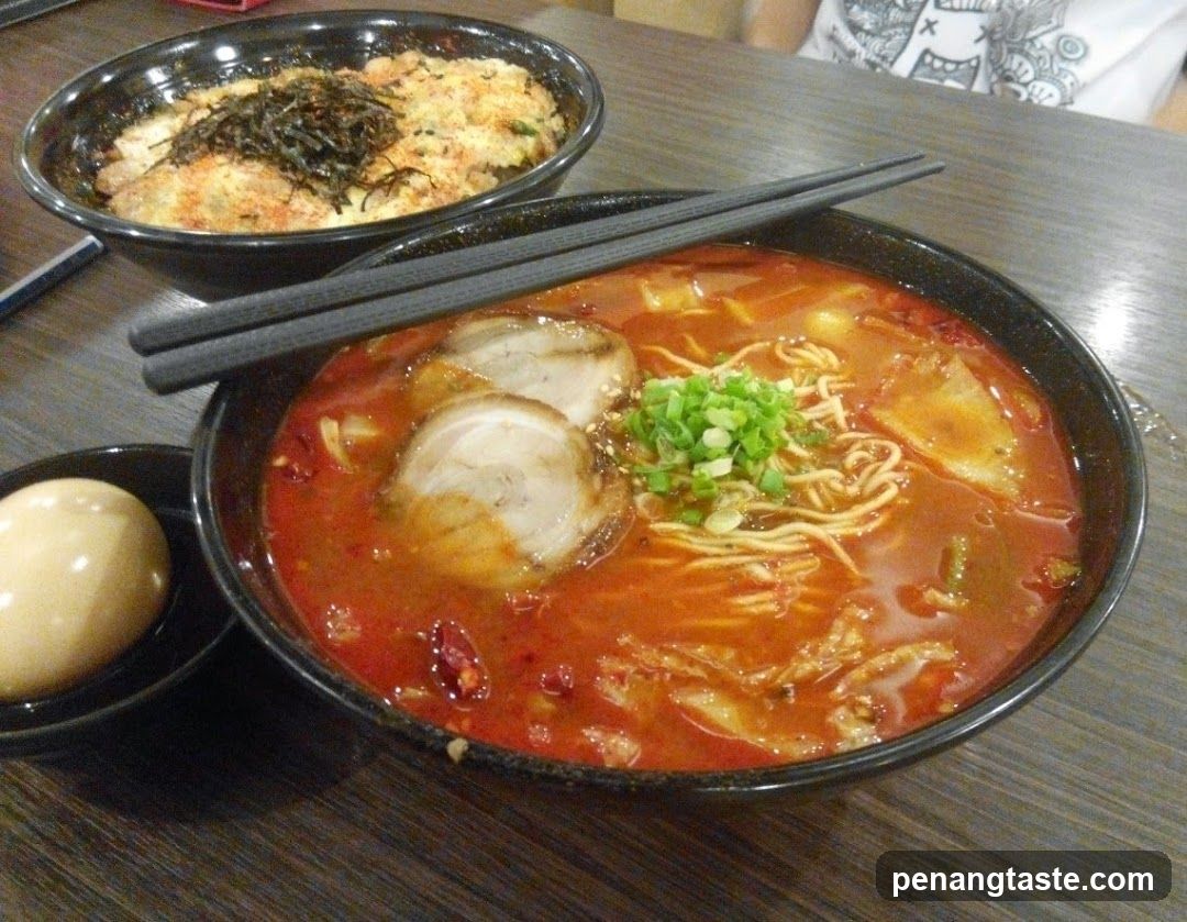 Ramen and side dishes