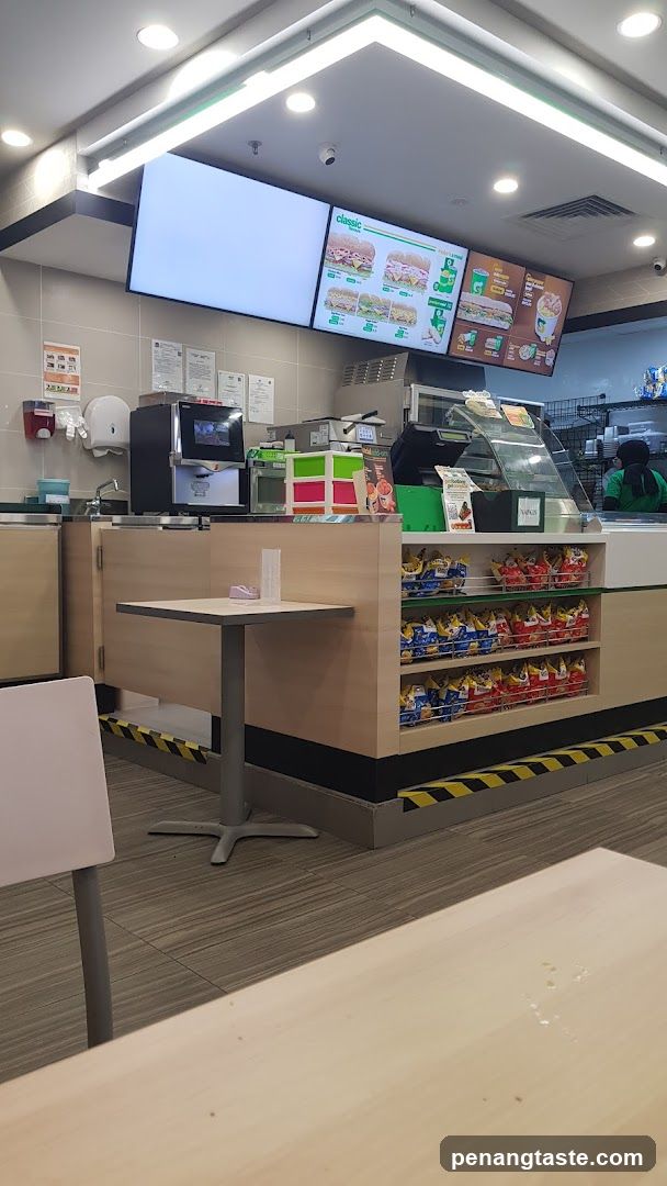 Fast Food Counter Interior