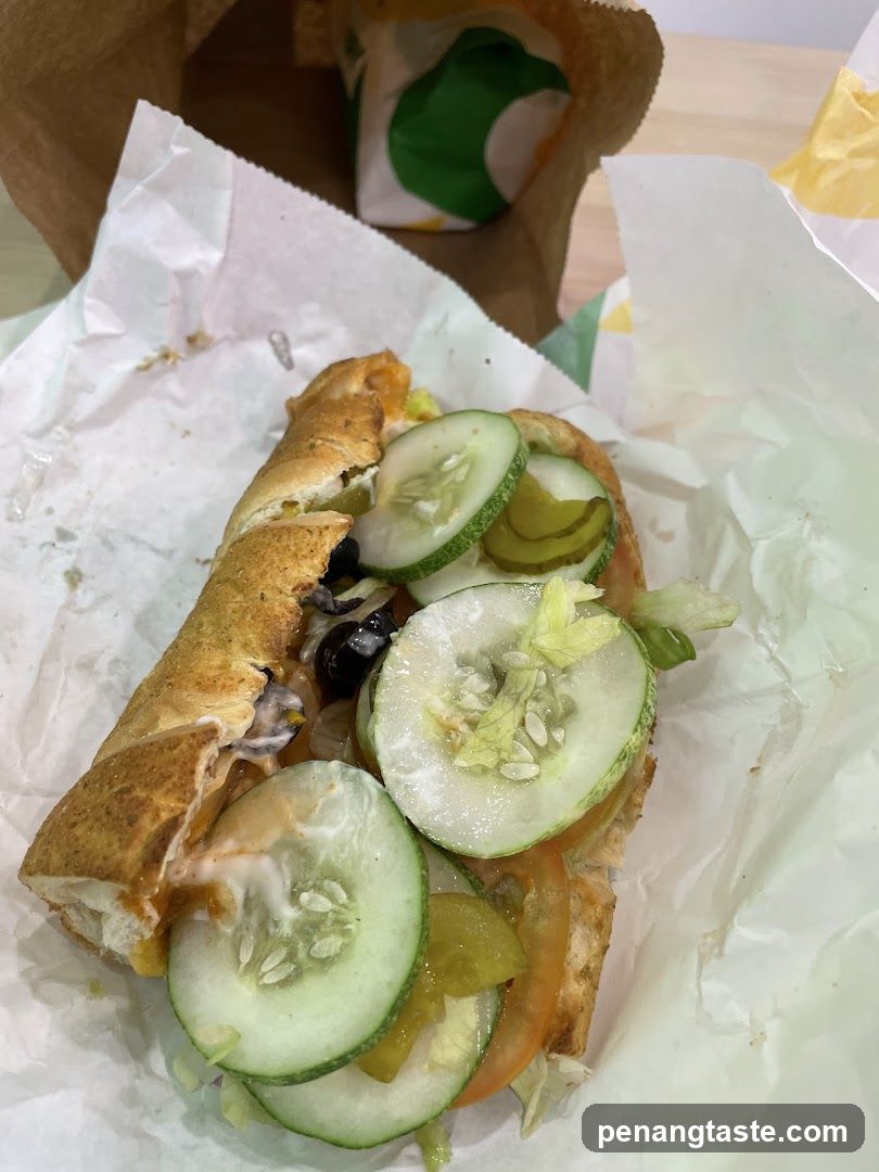 Subway sandwich