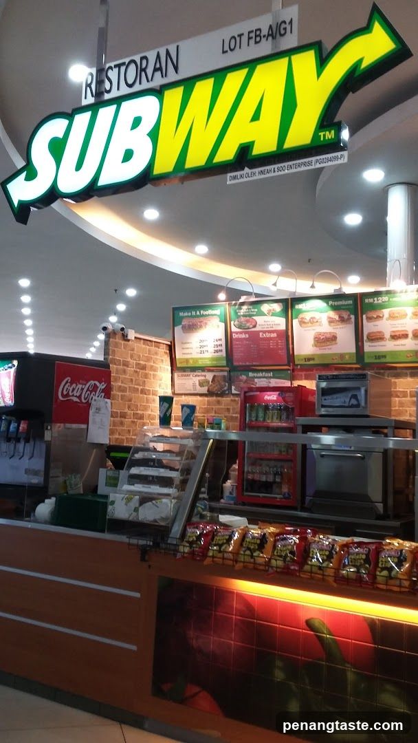 Subway Restaurant Interior