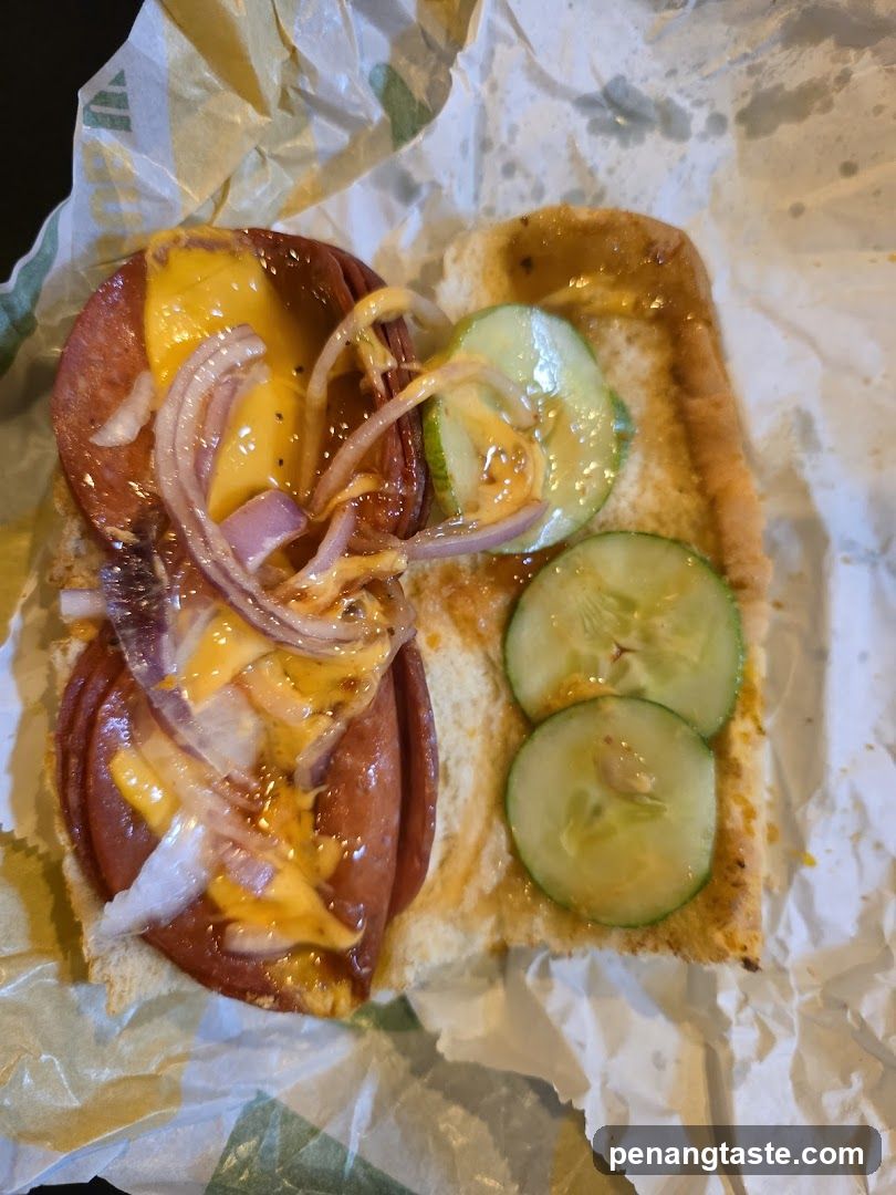 Subway sandwich