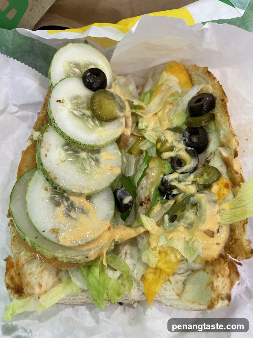 Subway sandwich
