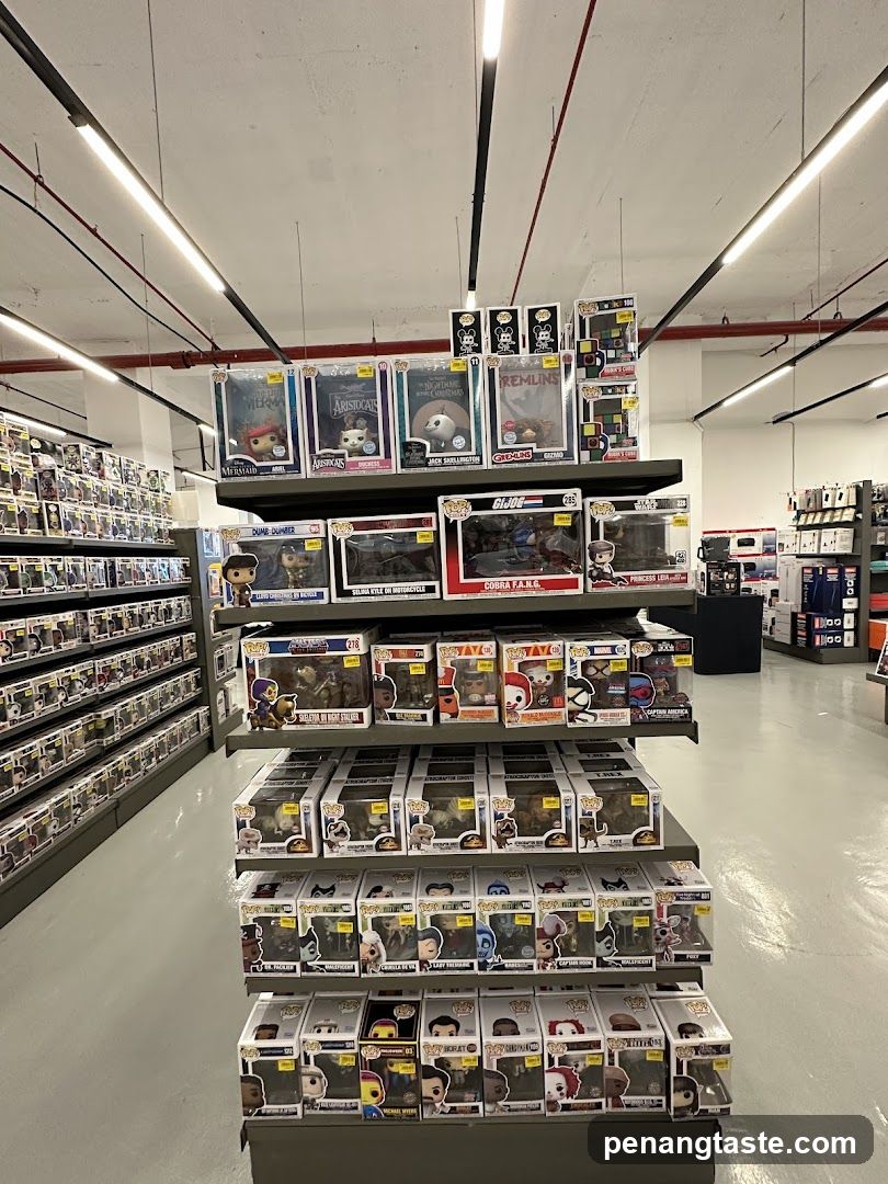Store Interior with Funko Pop Displays