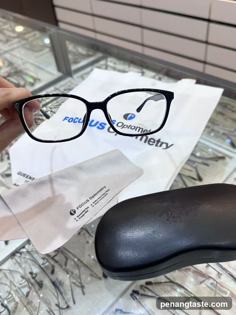 Eyewear Display at Optometry Shop