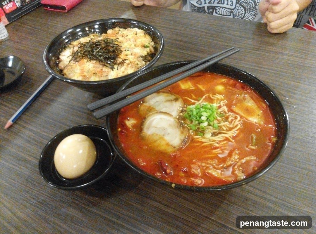 Table with Food Items