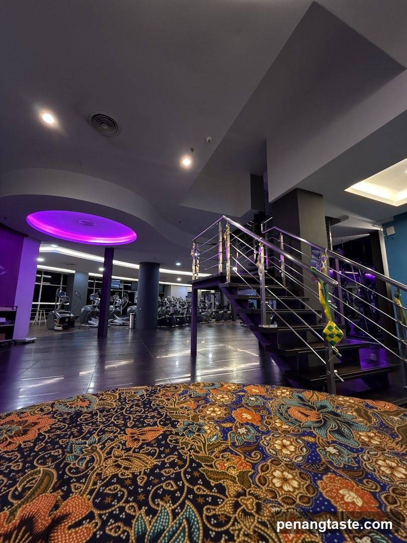 Interior of a fitness center