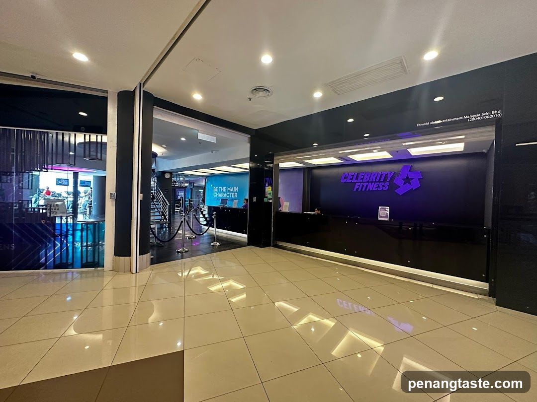 Celebrity Fitness Interior Lobby